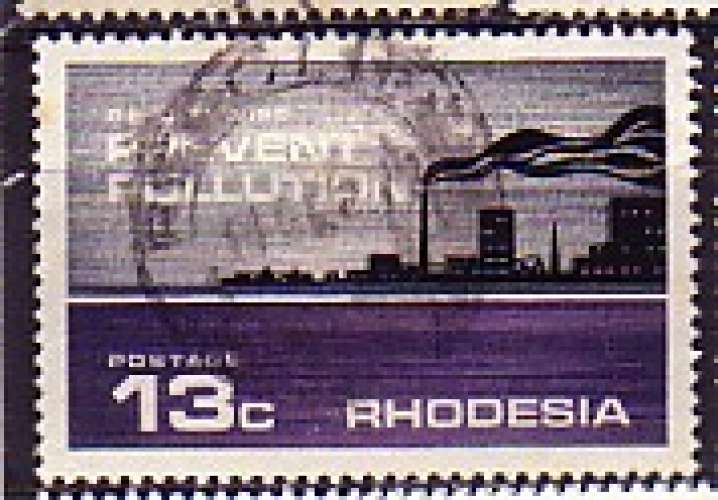 Rhodésie 1972  Y&T  216  oblitéré