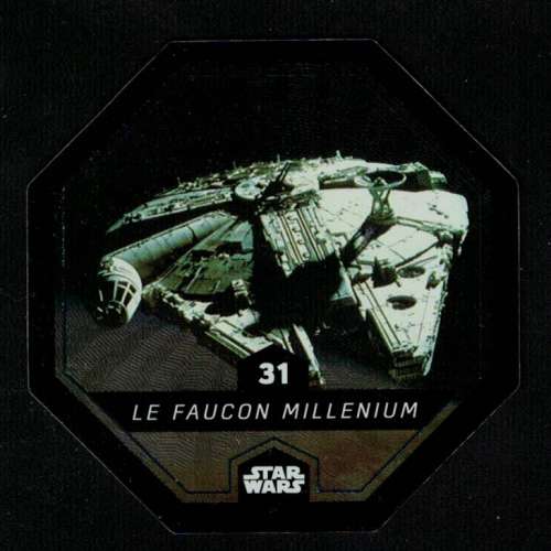 Jeton E. Leclerc Cosmic Shells Star Wars Le Faucon Millénium 31