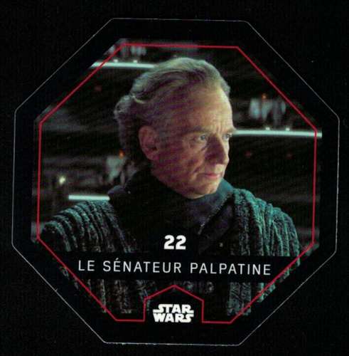 Jeton E. Leclerc Cosmic Shells Star Wars Le Sénateur Palpatine 22
