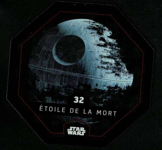 Jeton E. Leclerc Cosmic Shells Star Wars étoile de la mort 32