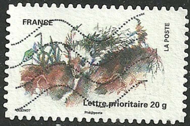 France 2011 - Le timbre fête la terre - 528 oblitéré.