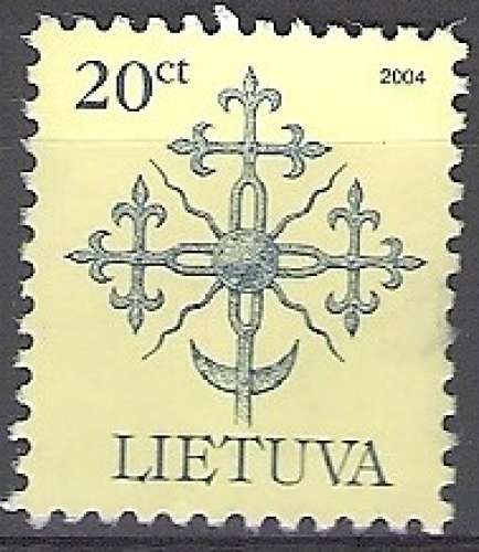   Lietuva 2000 Michel 718CIV O Cote (2013) 0.30 Euro Flèche de mémoire de Andriunai