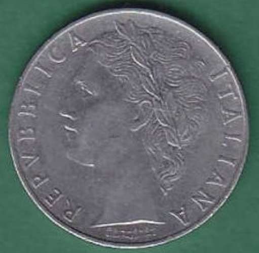  ITALIE  100 LIRE  ANNEE 1957 R