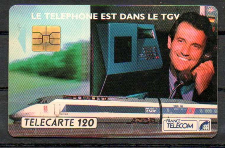France F274A TGV Téléphone 120U-SO3 1992