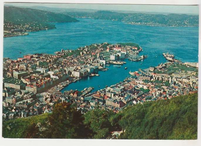 cpsm  Publicitaire Plasmarine  Norvège Bergen Y&T 376