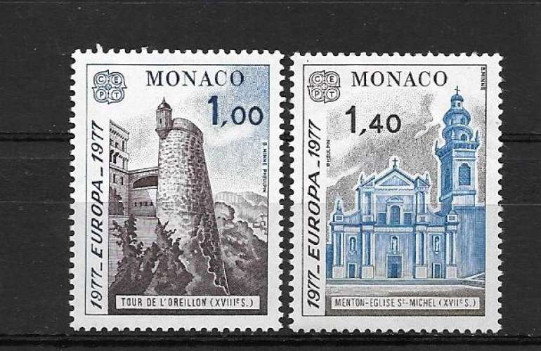 MONACO 1101-1102 neufs**