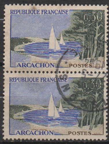 France 1961 - Y & T 1312 - bassin d'arcachon