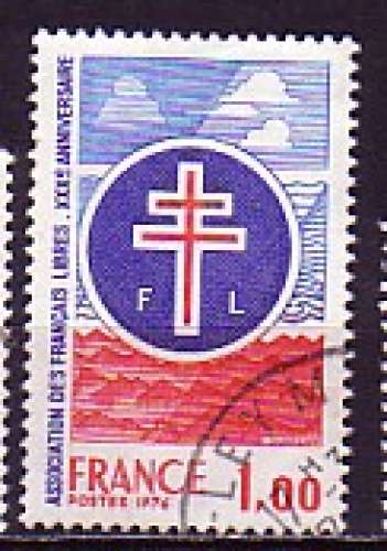 France 1976  Y&T  1885  oblitéré