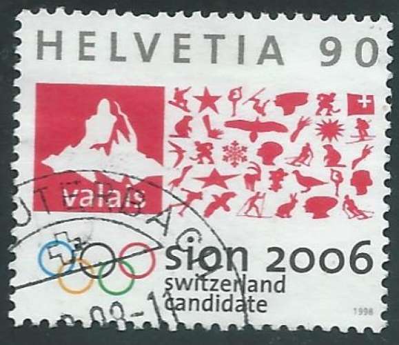 Suisse - Y&T 1567 (o) - Sport -