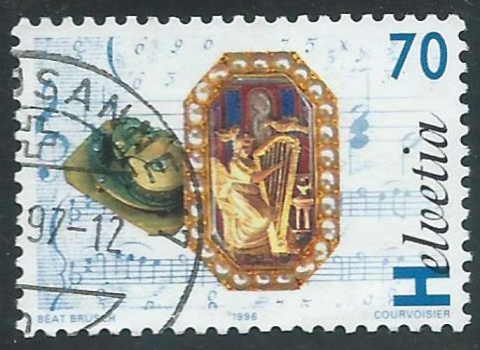 Suisse - Y&T 1513 (o) - Boites à musique -
