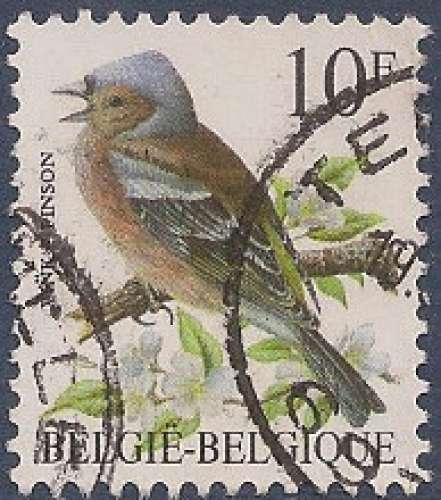 BELGIQUE 1990 : yt 2350 Oblitéré/Used # Oiseau - Pinson