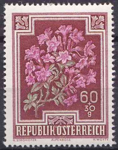 AUTRICHE 1948 NEUF** MNH N° 727 fleurs