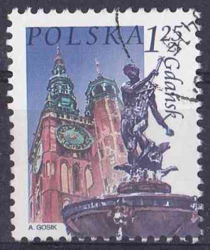 POLOGNE 2004 OBLITERE N° 3844