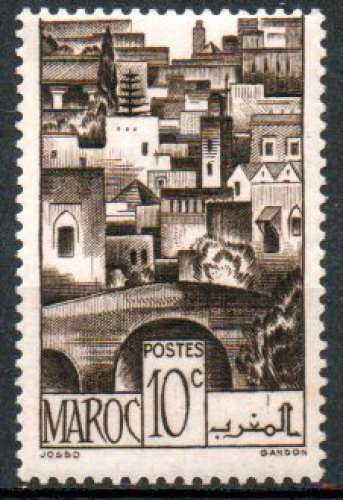 Maroc Yvert N°246 Neuf 1947 Pont de BEIN 
