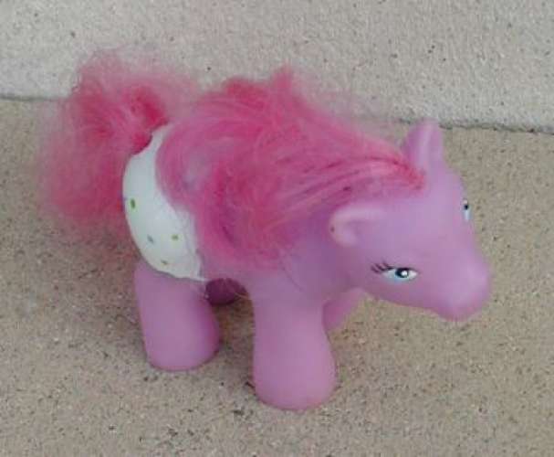 Figurine Cheval Poney rose