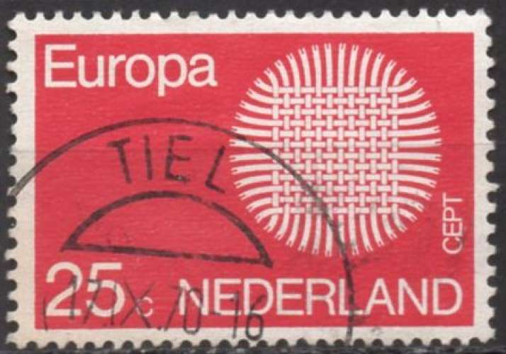 473 - Y&T n° 914 - oblitéré - Europa - 1970 - Pays Bas