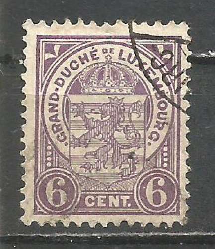 Luxembourg 1907 - YT n° 93