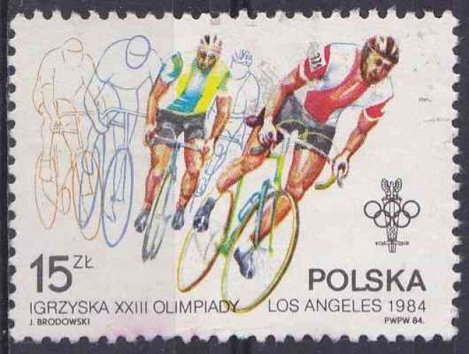 POLOGNE 1984 OBLITERE N° 2727