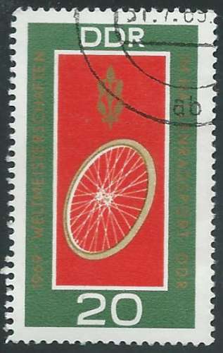 Allemagne - RDA - Y&T 1188 (o) - Cyclisme -