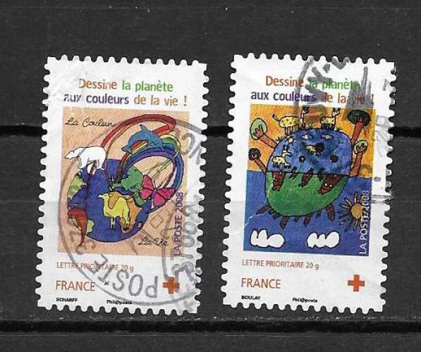 FRANCE 4306-4307 oblitérés rond