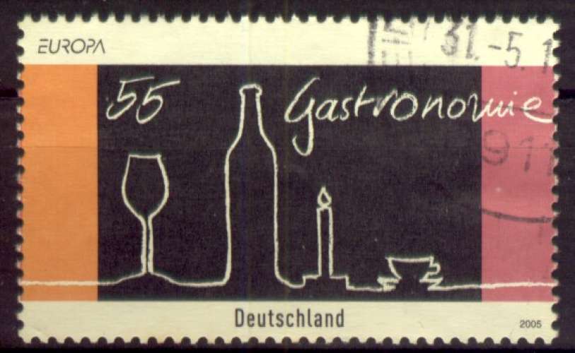 ALLEMAGNE 2005 OBLITERE EUROPA