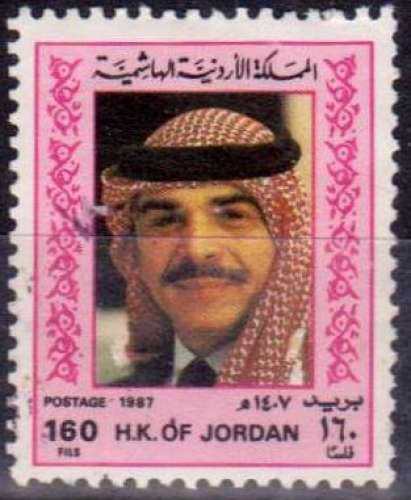 Jordanie 1987 Roi Hussein - Y&T 1224 (o)