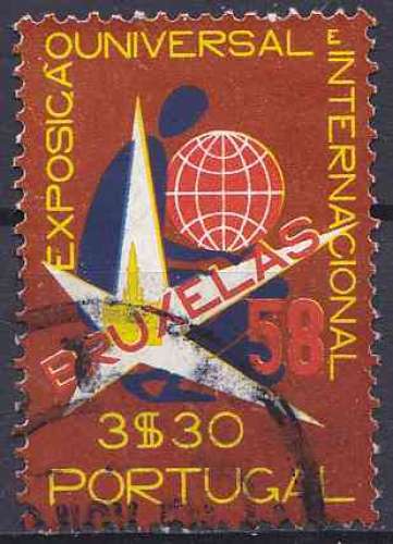 PORTUGAL 1958 OBLITERE N° 844