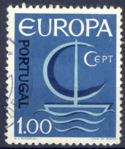 PORTUGAL 1966 Y&T 993 (o) EUROPA