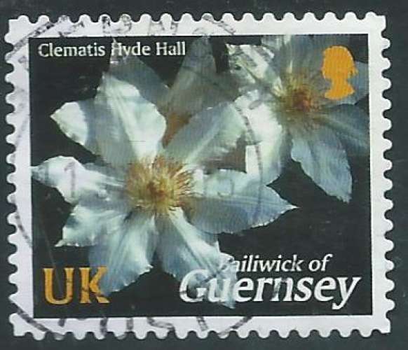 Guernesey - Y&T 1009 (o) - Fleurs -