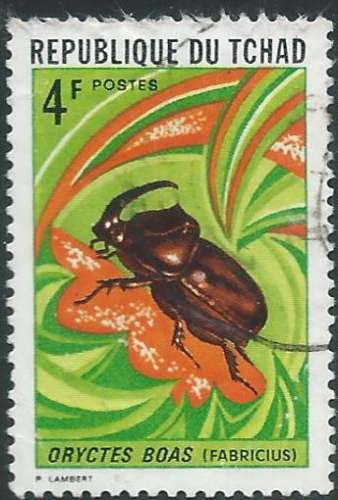 Tchad - Y&T 0248 (o) - Insectes -