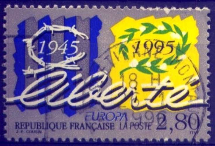 FRANCE 1995 Y&T 2941 (o) EUROPA