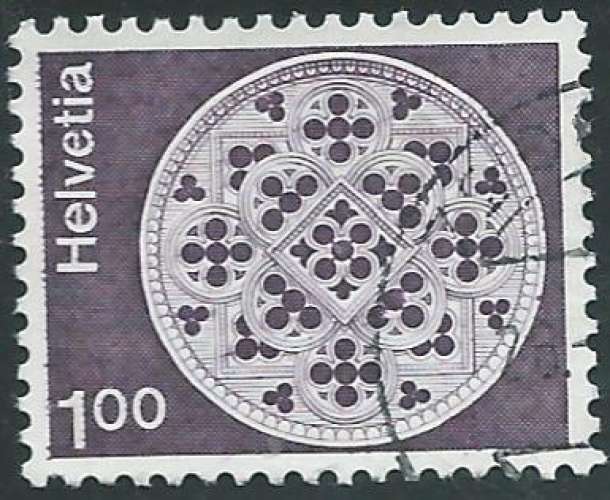 Suisse - Y&T 0968 (o) - Architecture -