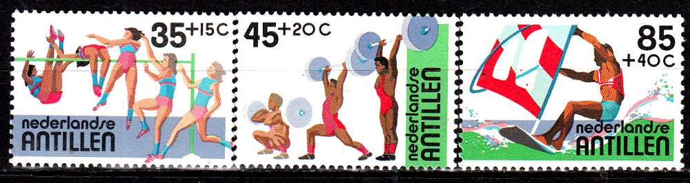 Antilles néerlandaises 674 / 76 Sports divers