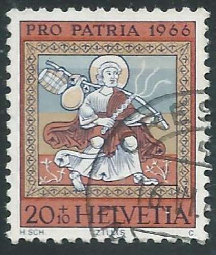 Suisse - Y&T 0771 (o) - Peinture -