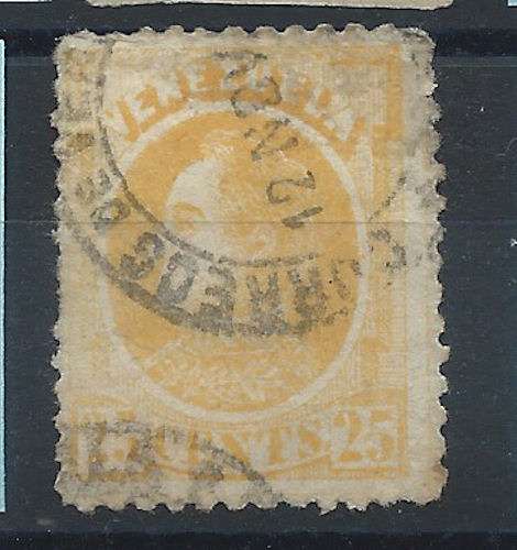 Venezuela N° 26 Obl (FU) 1880