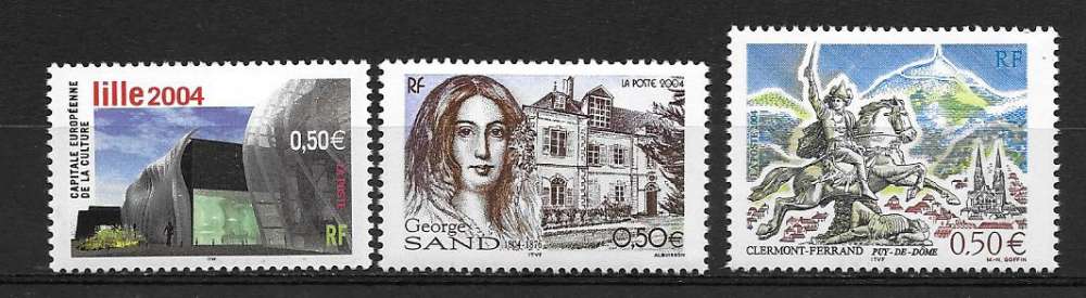 FRANCE 3638-3645-3656 neufs**