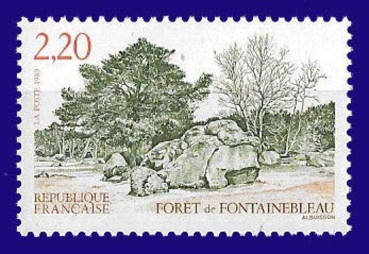 France - Y&T 2586 ** MNH - Foret de Fontainebleau - année 1989 