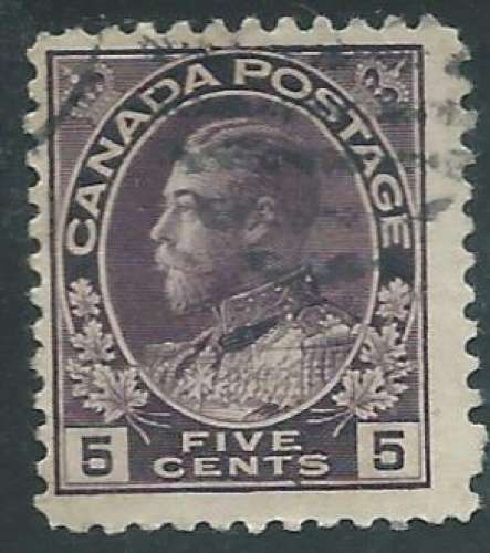 Canada - Colonies - Y&T 0113 (o) - Roi George V -