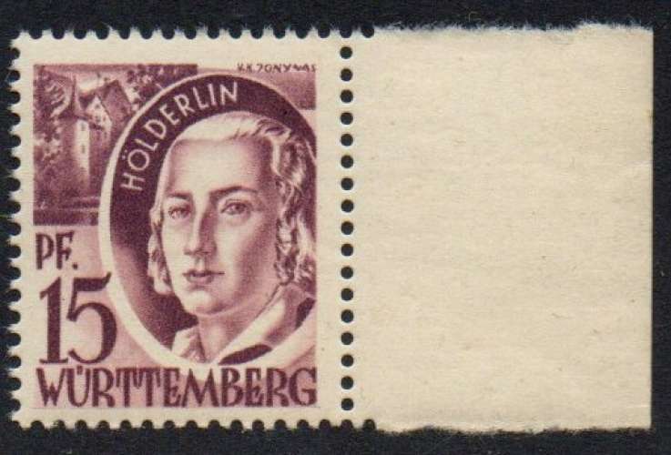 Würtemberg N° 5 ** Allemagne Zone Française