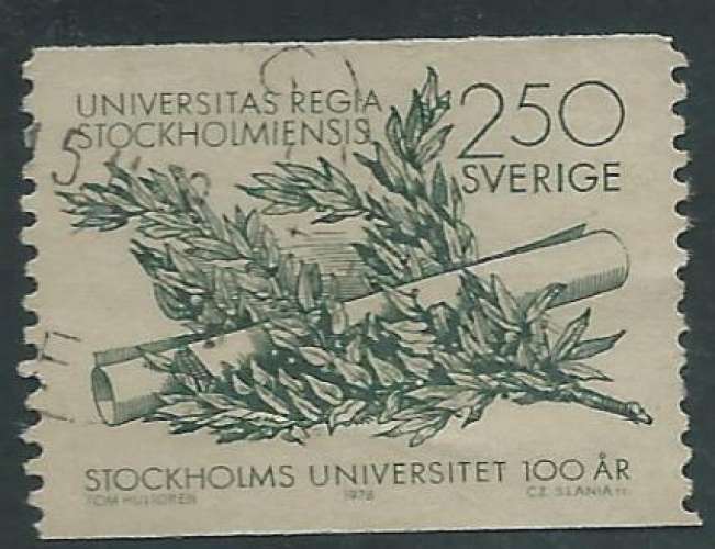 Suède - Y&T 1004 (o) - Universités -