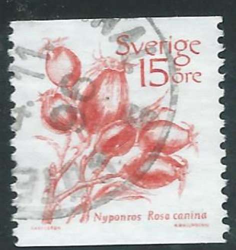 Suède - Y&T 1209 (o) - Fruits -