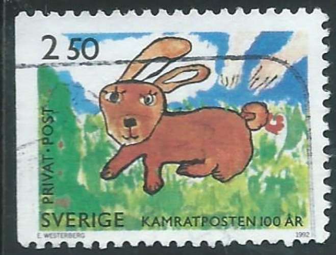 Suède - Y&T 1699 (o) - Lapin -