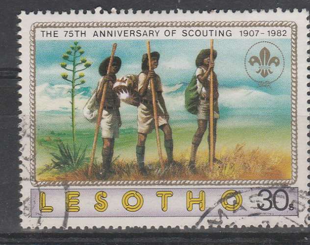 Lesotho scoutisme   1982 YT 705 o