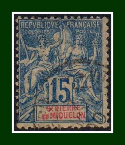St Pierre & Miquelon N° 64 Obl. 