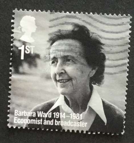 GB 2014 Remarkable lives Barbara Ward 1st  YT 3977 