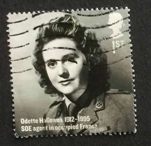 GB 2012 Britons of Distinction Odette Hallowes, 1st  YT 3608 