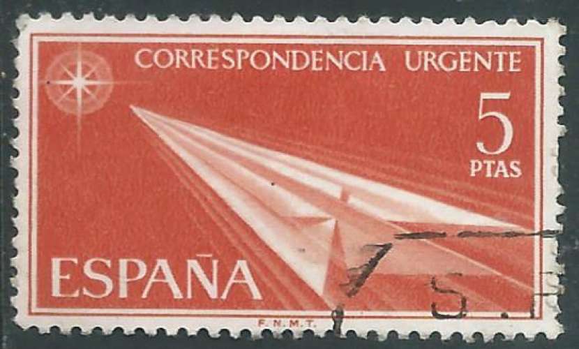 Espagne - Lettres exprès - Y&T 0035 (o) 