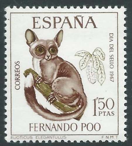 Fernando Poo - Y&T 0252 (**) - Singes -