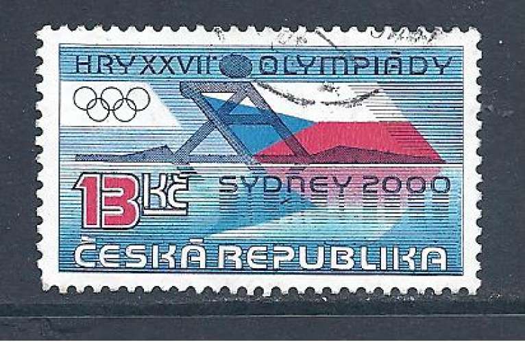 Rep Tcheque  Y & T  N° 253  J. O. de Sydney