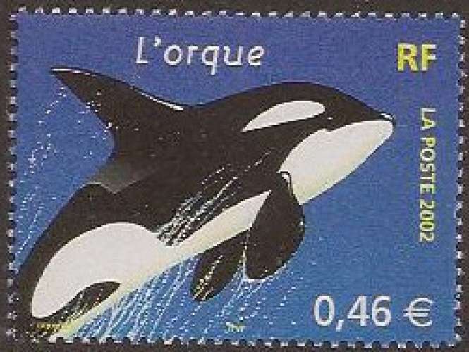 FRANCE 2002 : yt 3487 **/mnh # L'orque